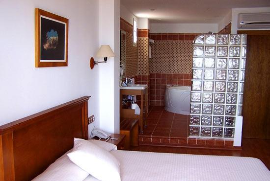 Hotel Donde Caparros Carboneras Chambre photo